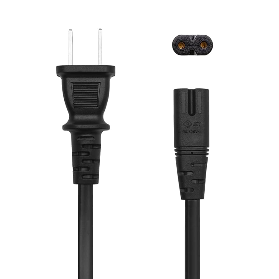 Amazon.co.jp: DGY 1.5M AC電源ケーブル メガネ型コネクター